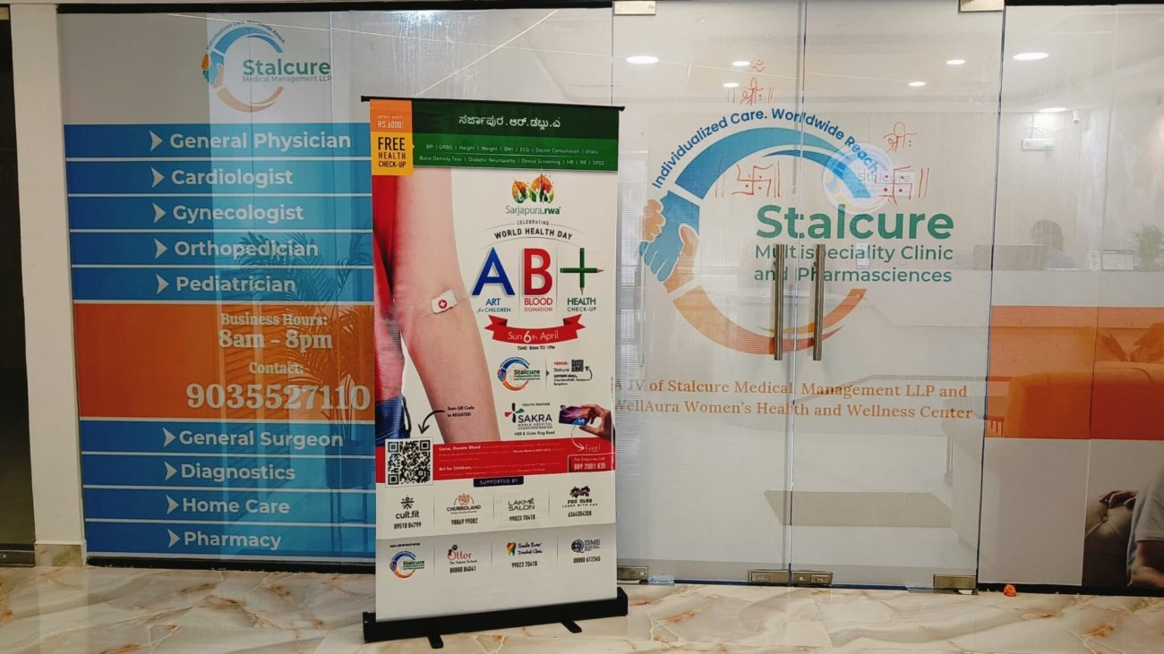 Blood donation camp at Stalcure