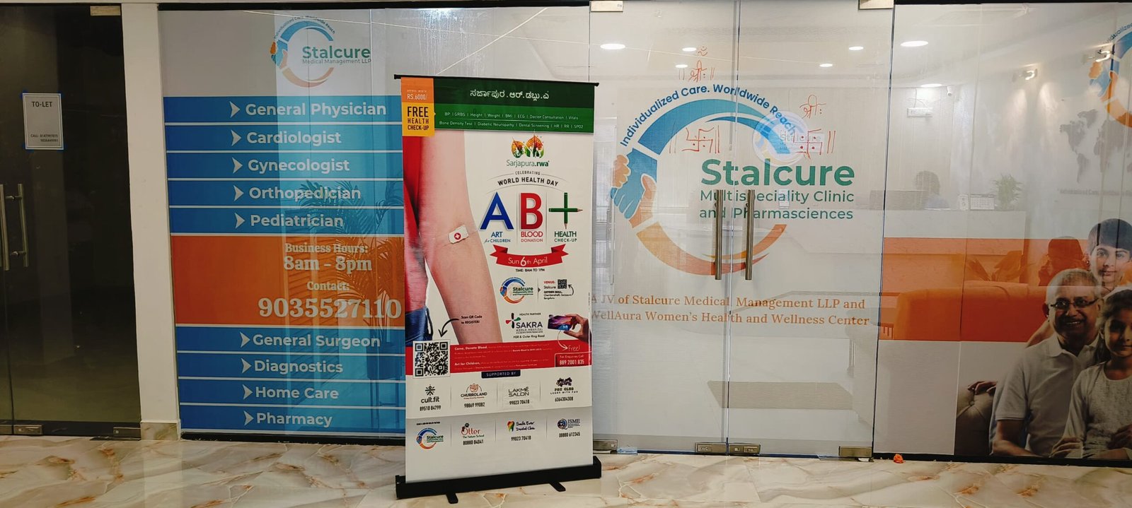 Blood donation camp at Stalcure