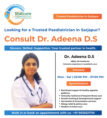Paediatrician in Sarjapur