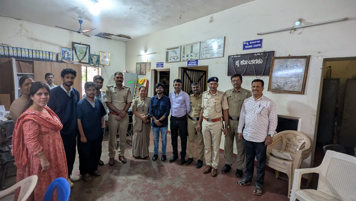 Free Medical Camp at Sarjapura Police Station